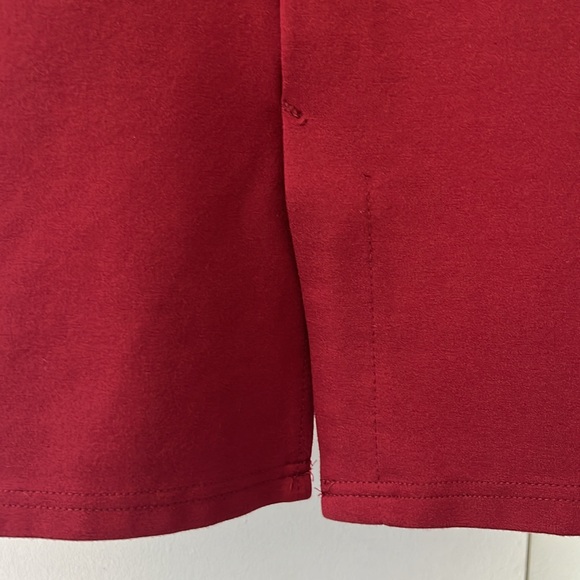 Torrid Size 1 Mid-Length Pencil Skirt (Maroon) - Picture 3 of 4